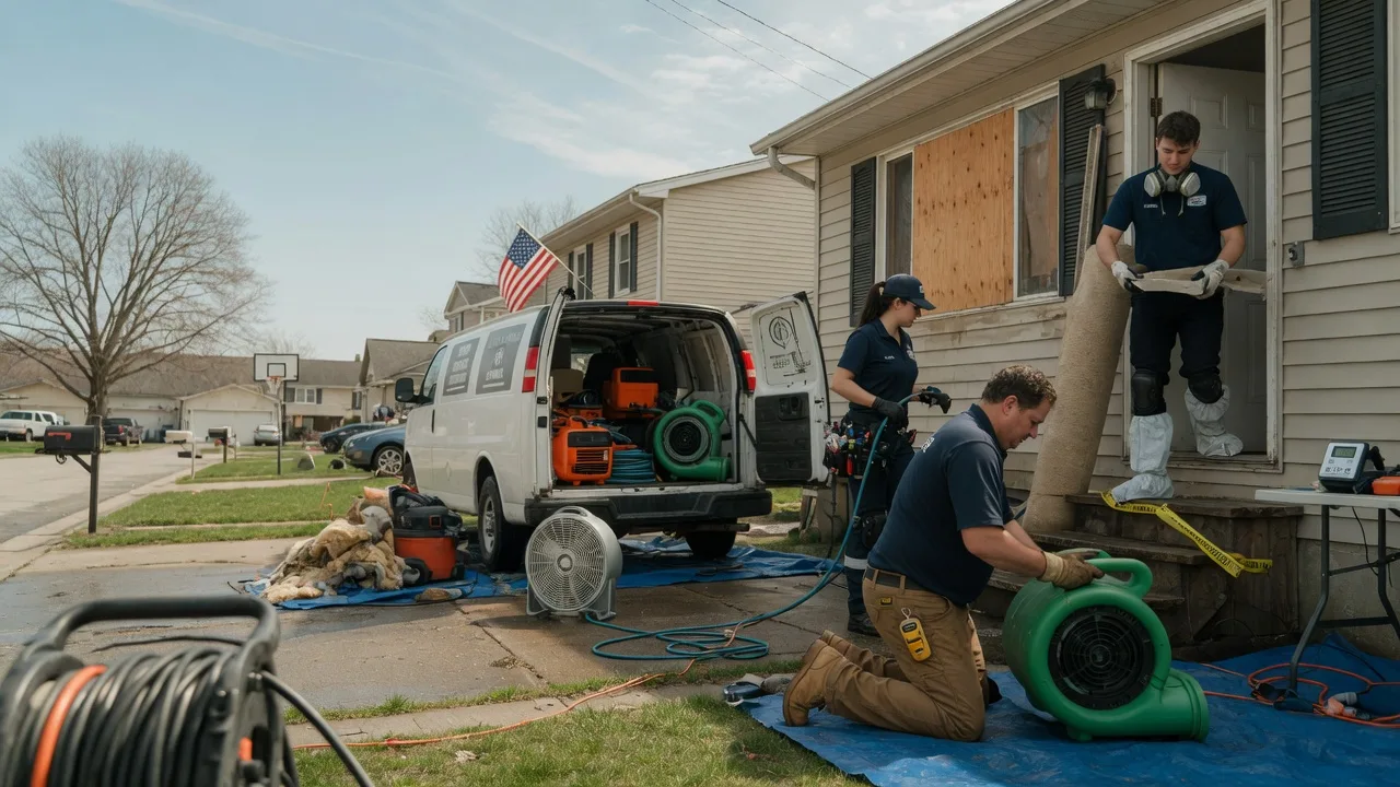 Water Damage Restoration in Switz City, IN near me
